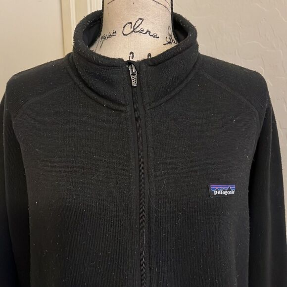Patagonia Black Zipper Closure Fleece - Picture 4 of 10